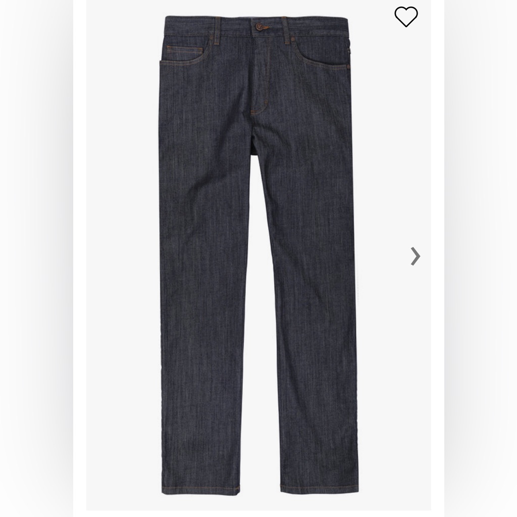 Ermenegildo Zegna 5 Pocket Dark Wash Jeans 34r (36x34) Nwt